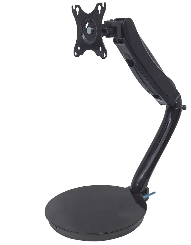 Bras de bureau autoportant 13-27 pouces : gagnez de la place avec USB