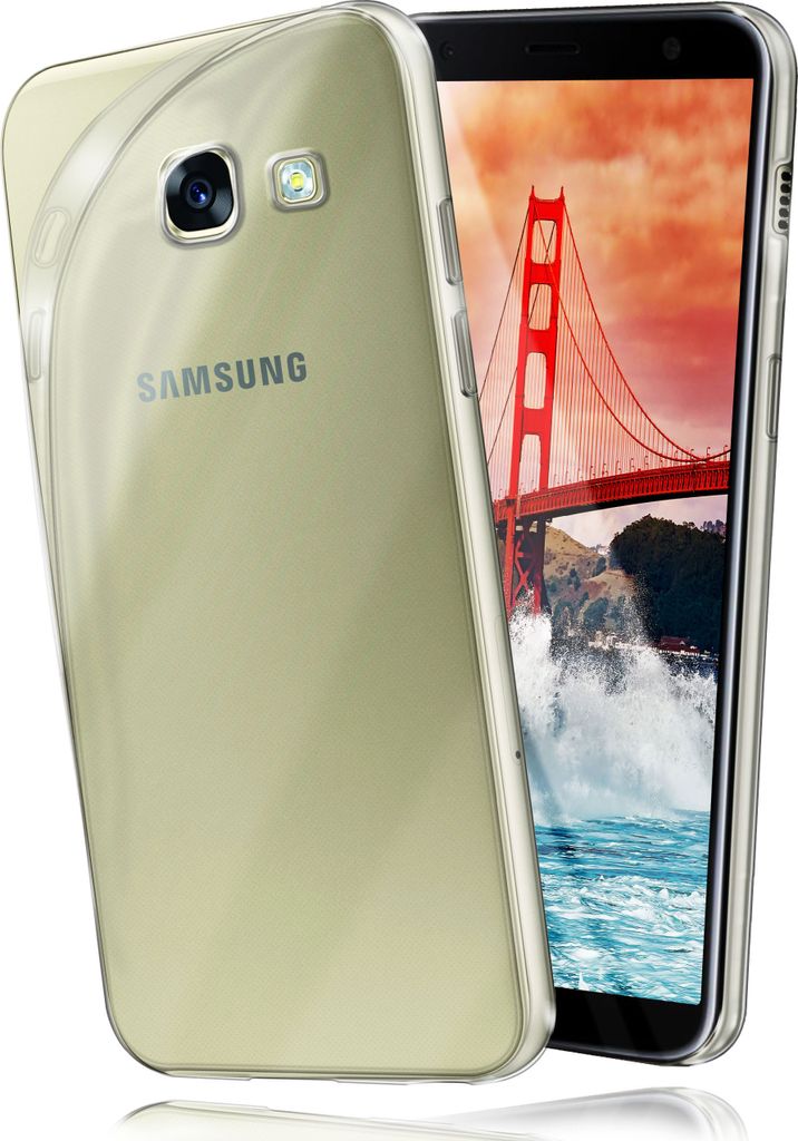 AERO-Case für Samsung Galaxy J4+, Farbe:Crystal-Clear