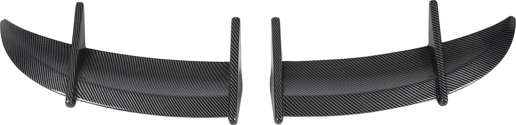 Kofferraumspoiler, Auto-Heck-Dachfenster, Heck-Oberflügel-Lippenverkleidung für MK6, Kohlefaser-Stil
