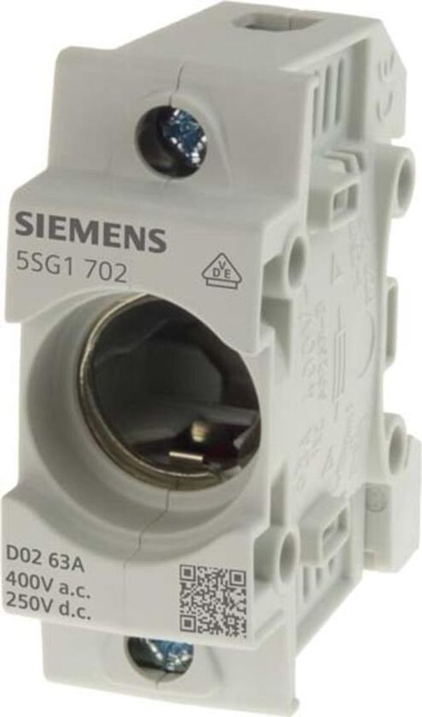 Siemens Indus.Sector Neozed-EB-Sicherungssockel D01/16A 1-polig 5SG1302