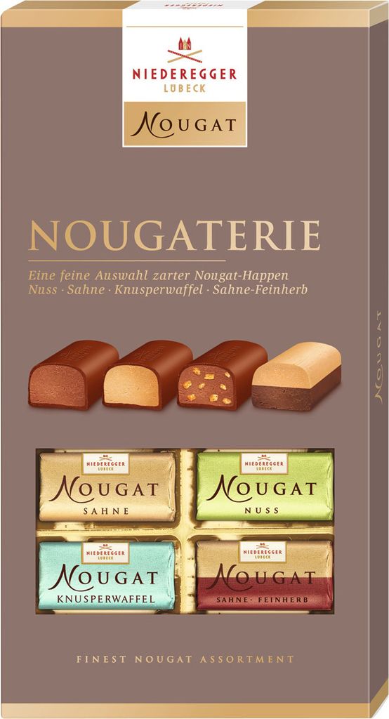 Niederegger Nougaterie Fine Nougat Bites posortowane według Zdjęcie produktu 