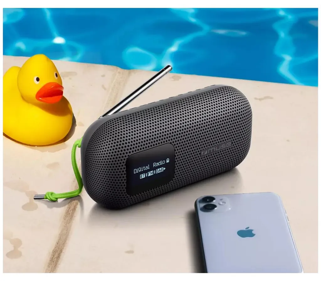 Poste de Radio Numérique DAB+ Muse avec Bluetooth et Résistance à l'Eau - 3