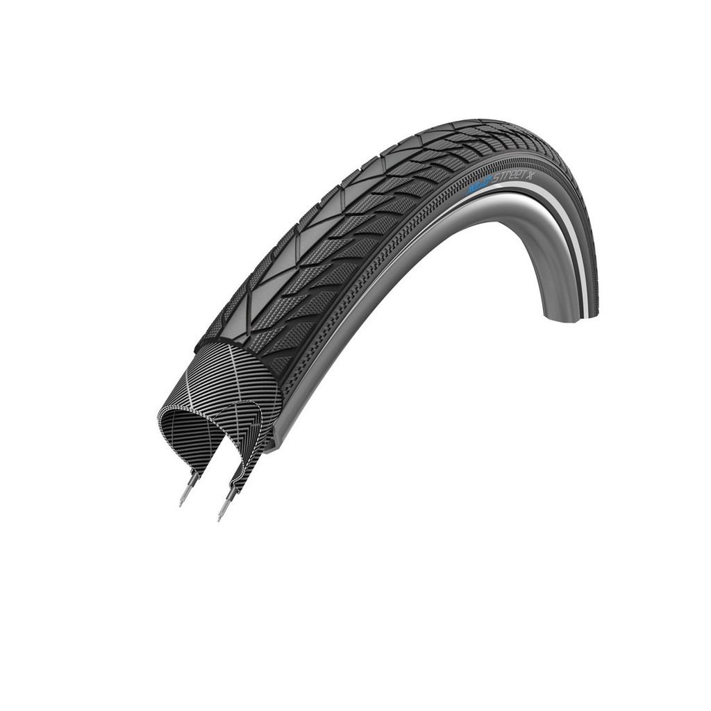 XLC Reifen StreetX 37-622 28x1.40/700x35C, schwarz (1 Stück)