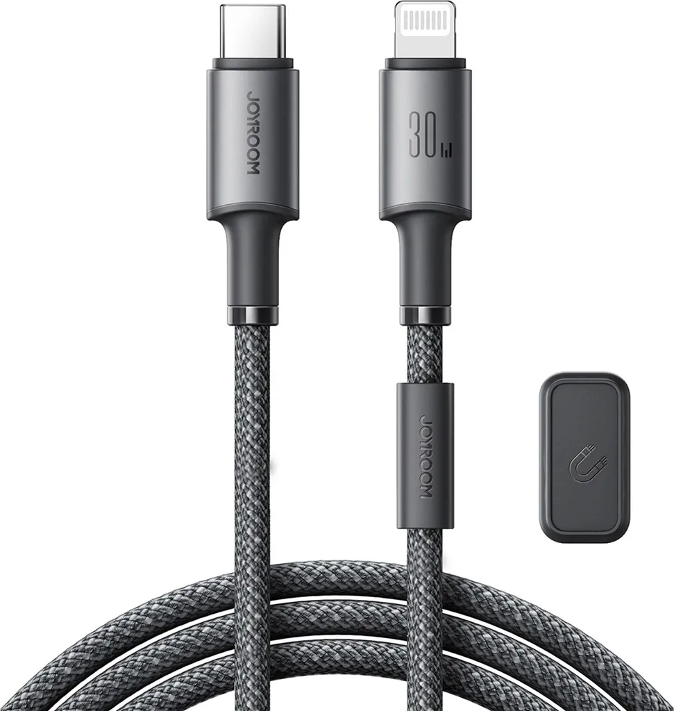Joyroom Cavo Lightning 30W Grigio 1.2m: Ricarica il tuo Stile