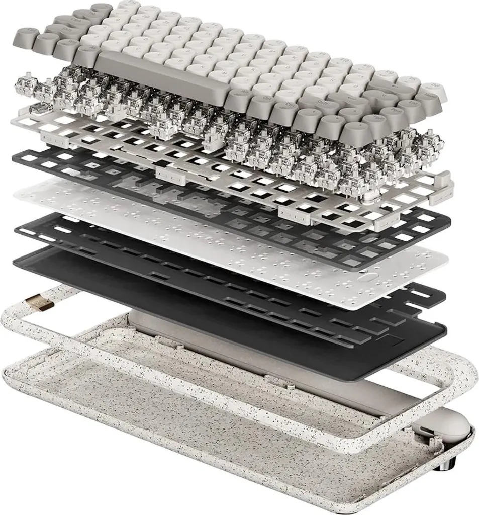 Clavier mécanique Lofree Zero Artz avec triple connexion USB-C - 5