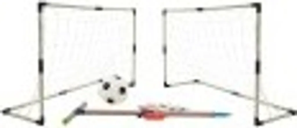 Duo de Buts de Foot avec Tableau de Score et Accessoires de Jeu Complets