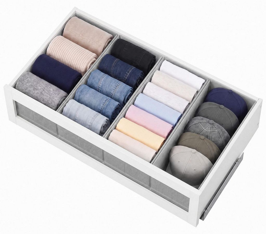Aufbewahrungsbox Aufbewahrungsboxen für Schubladen Faltbare Produktbild 