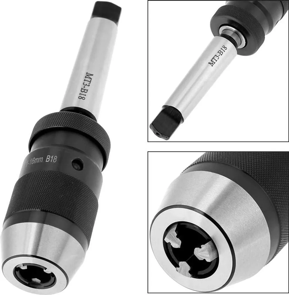 Mandrin à serrage rapide 1-16 mm pour tours et perceuses B16