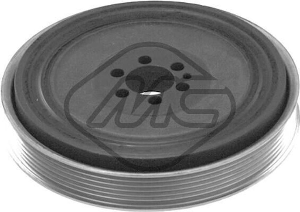 Metalcaucho 04412 Riemenscheibe Kurbelwelle für ALFA ROMEO Produktbild 