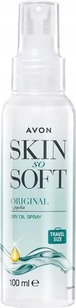 Avon Skin So Soft Original Spray 100ml - Olio Secco Idratante Jojoba
