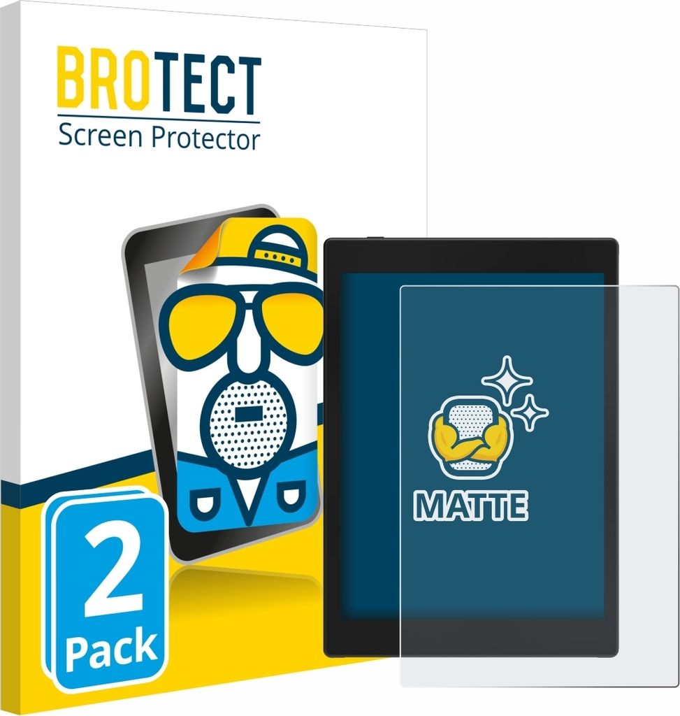 2x BROTECT Schutzfolie für Boox Tab Mini C Displayschutz Displayschutzfolie Folie Matt Entspiegelungsfolie