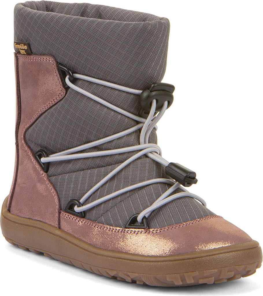 Froddo Barefoot Tex Track Wool Grey/Pink Größe EU 33