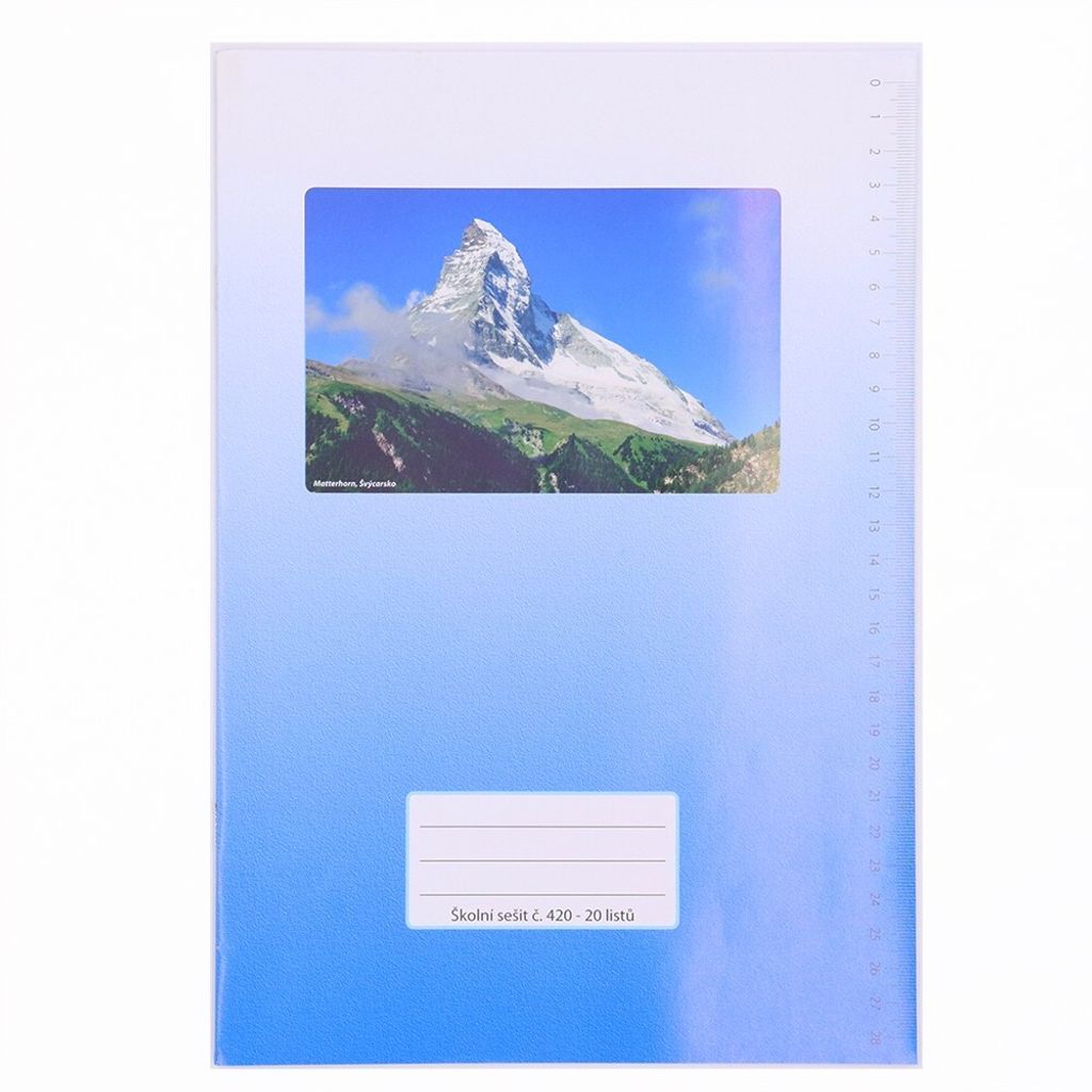 420 - Notizbuch A4 sauber 20l.