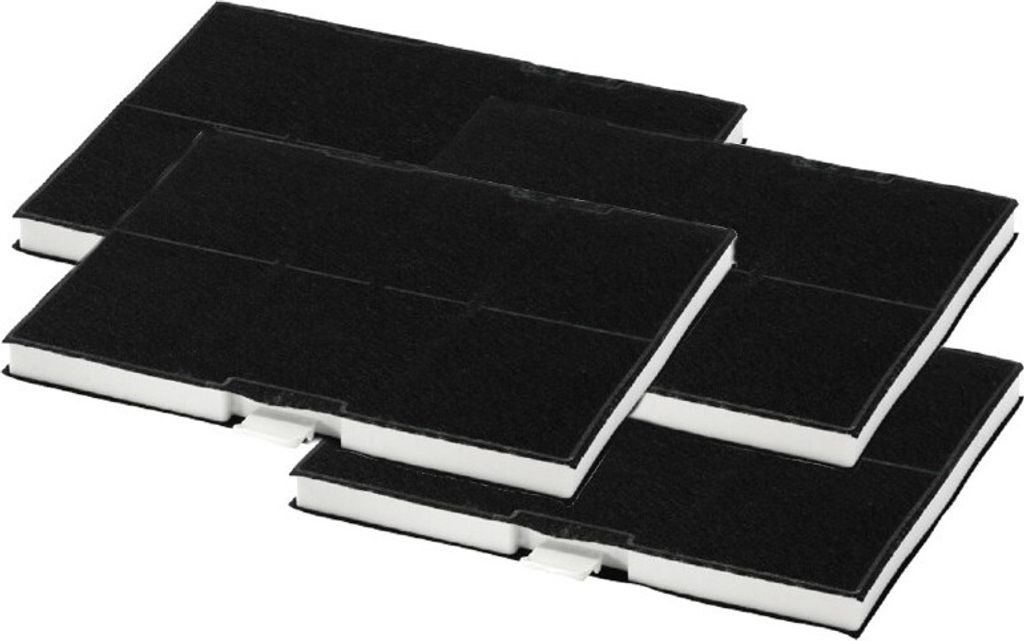Super Sparset 4x Ersatz-Aktivkohlefilter passend für Siemens LZ53451 Bosch Constructa Neff Junker - 705432, 00703606