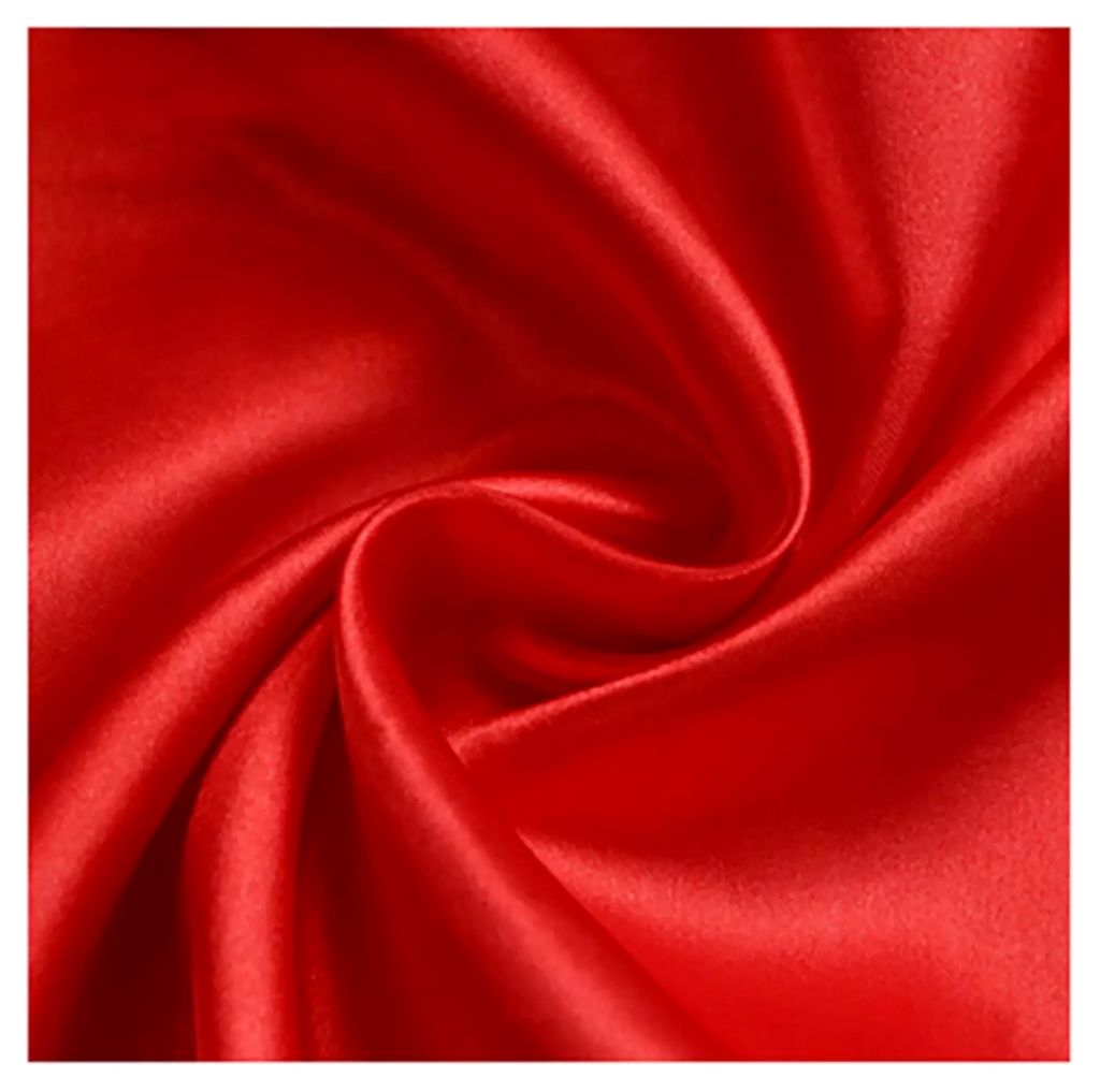 Satin Meterware (Rot) für Deko, Basteln, Kleidung 150cm Produktbild 