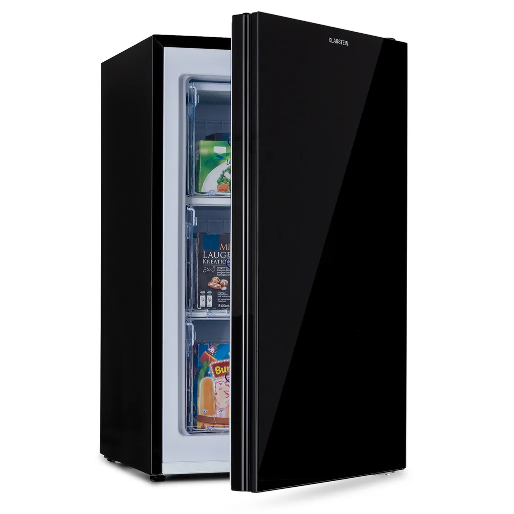 Congélateur compact 60L Klarstein Pluto noir fini les manques de place