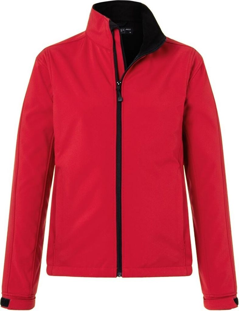 James & Nicholson Softshelljacke Damen JN137 Gr. 2XL rot