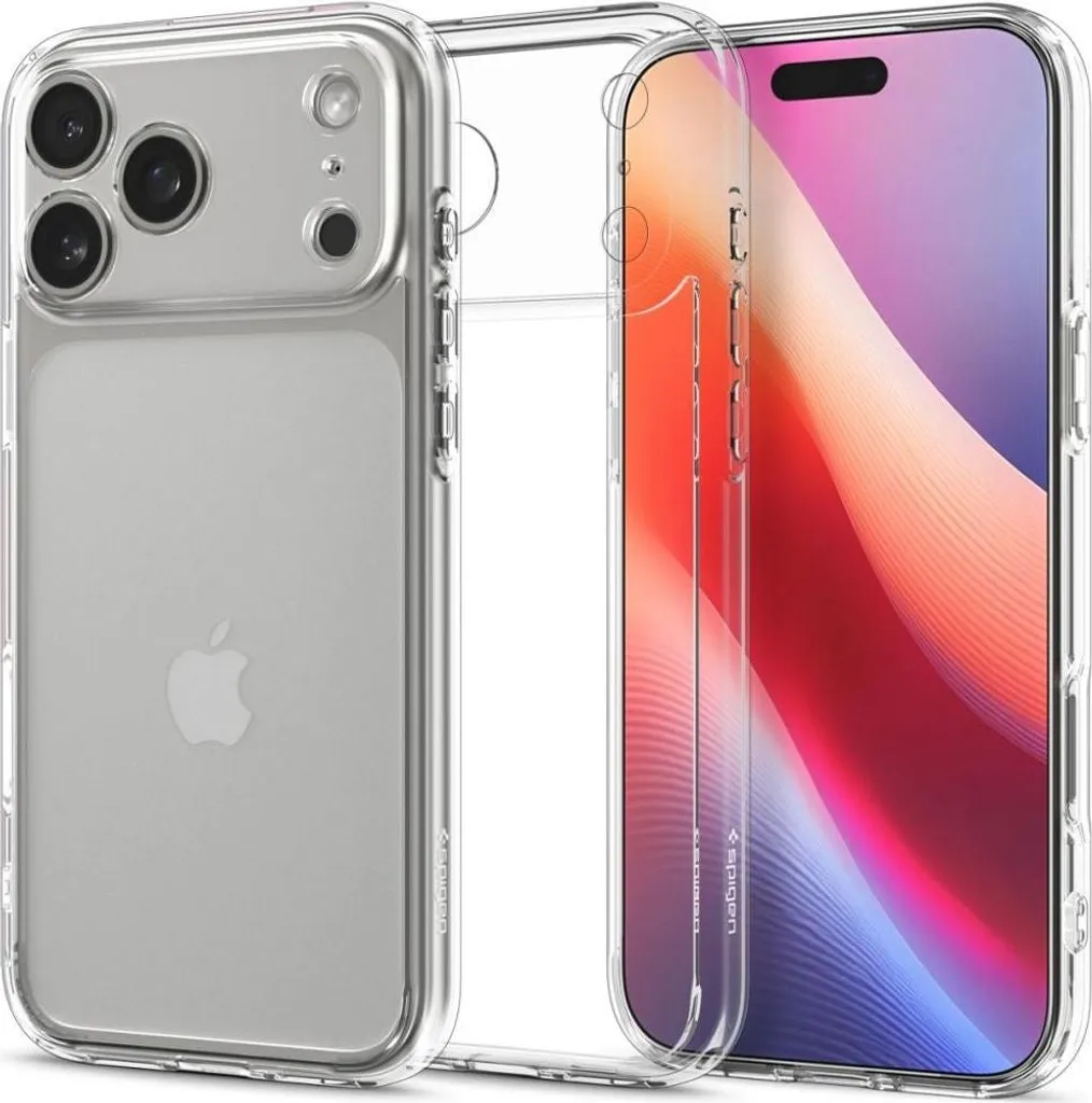 Custodia Spigen Ultra Hybrid iPhone 17 Pro Max Trasparente | Protezione Top
