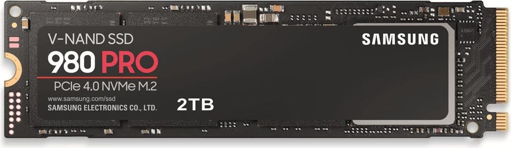 Samsung SSD 980 PRO 2TB, M.2 2280 / M-Key / PCIe 4.0 x4