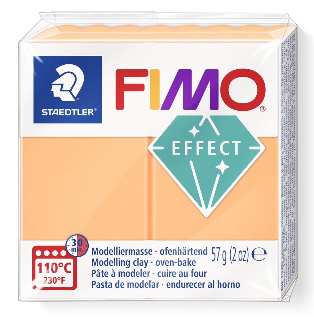 STAEDTLER FIMO effect 8010 Neon ofenhärtende Modelliermasse Produktbild 