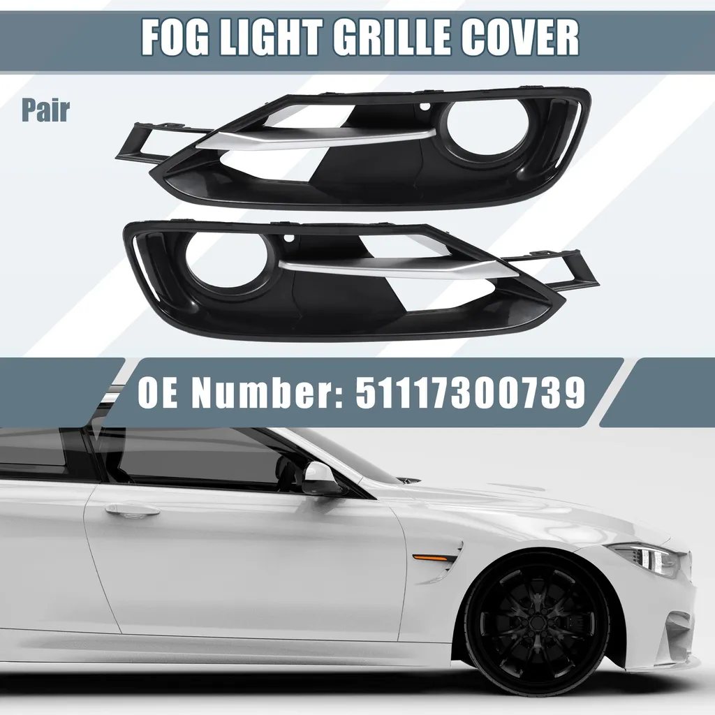 Grille antibrouillard BMW 51117300739 pour réparer un cache cassé