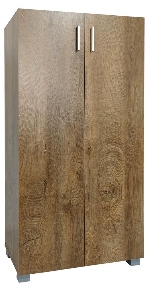 Comò Thekla a 2 ante, armadio effetto legno, versatile, Immagine del prodotto 