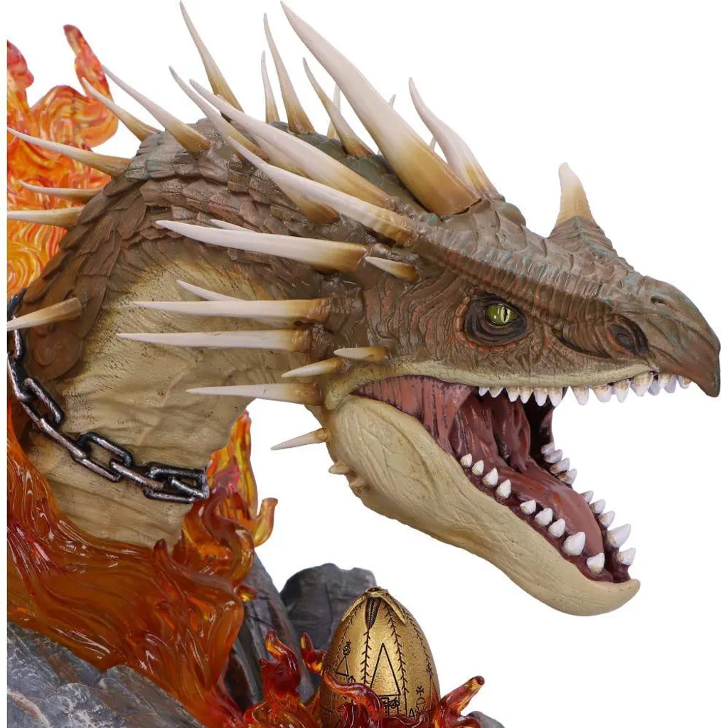 Objet Déco Harry Potter Buste Dragon 30cm - Idée Cadeau Collectionneur