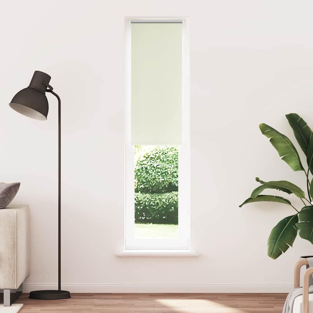 vidaXL Roleta zaciemniająca kremowo-biała 50x210cm Zdjęcie produktu 