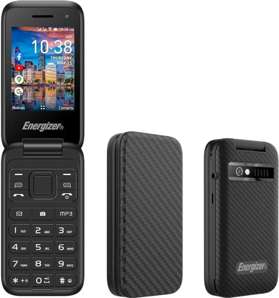 Energizer E282SC+ Téléphone Portable 4G LTE Dual SIM 4Go Noir Version EU