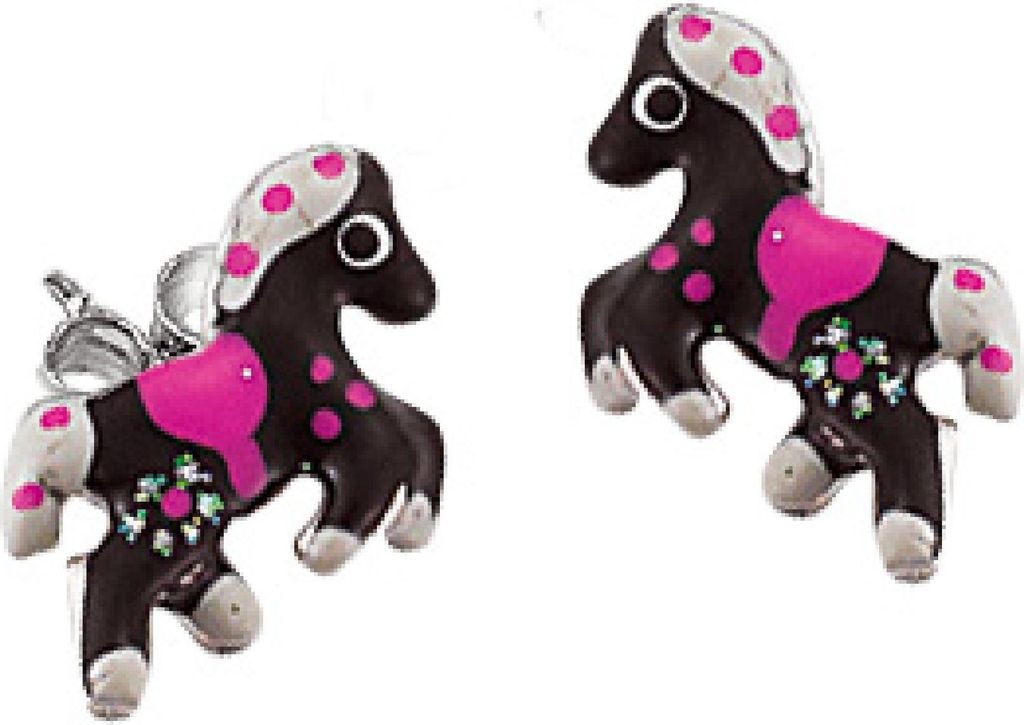 Scout Ohrstecker 925/- Sterling Silber rhodiniert Pferd