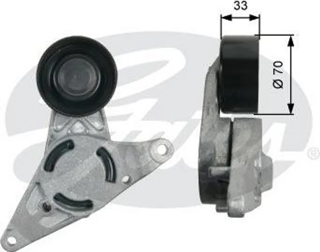 Tendeur Automatique Gates T39250 : Fiabilité OE 119552A10A Laguna
