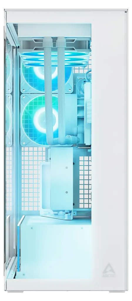 Support GPU vertical Arctic rigide et blanc pour boîtier PC - 15