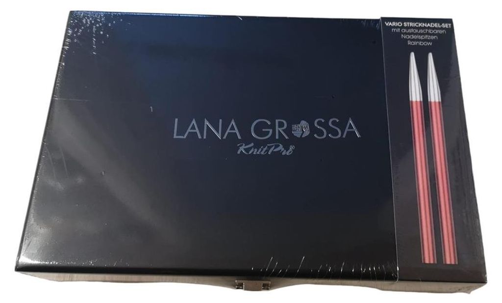 Lana Grossa Rundstricknadel Set Aluminium Rainbow mit Produktbild 