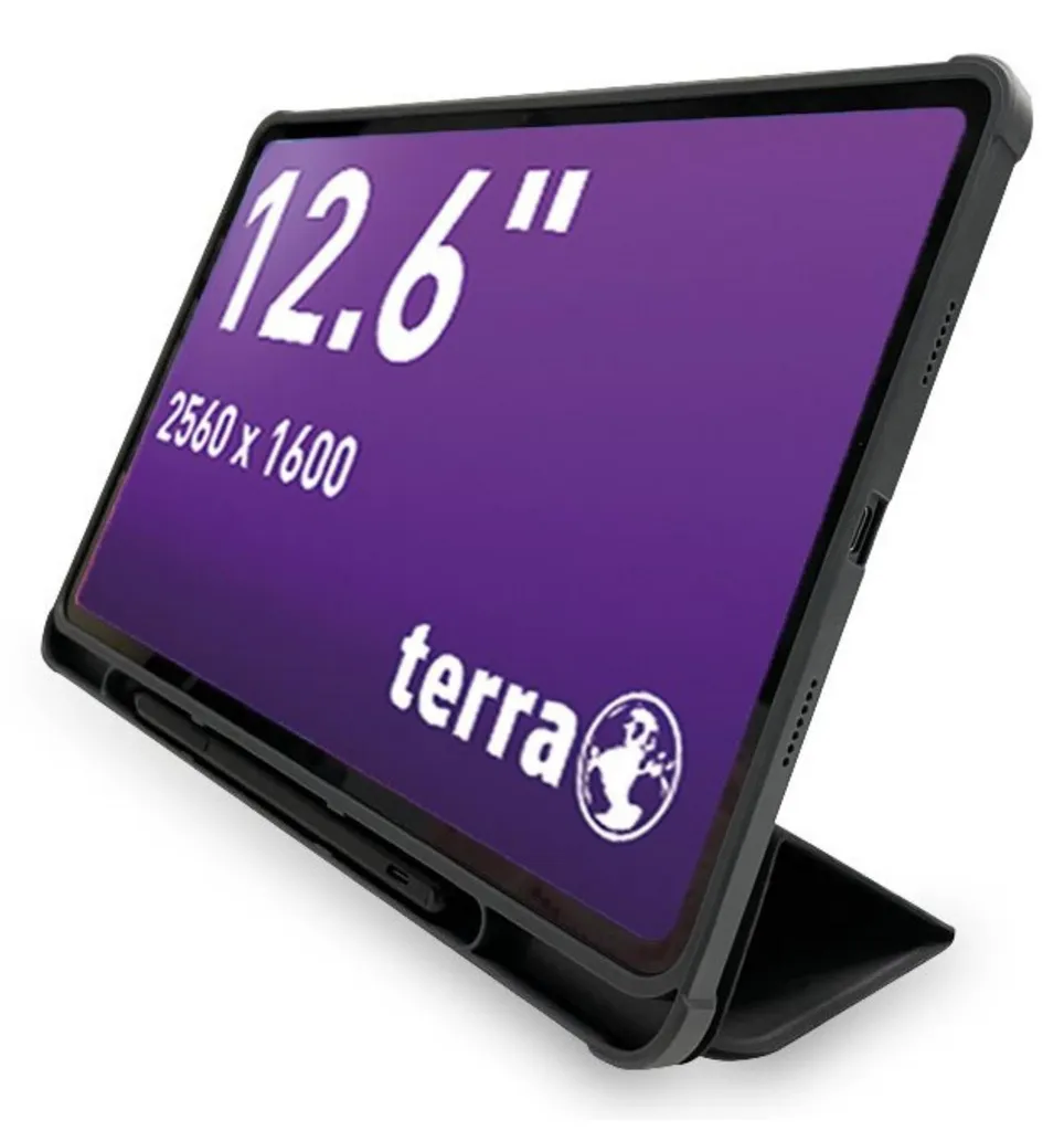Tablette Android 14 Terra PAD 1201 4G LTE 256 Go avec Écran 12.6"