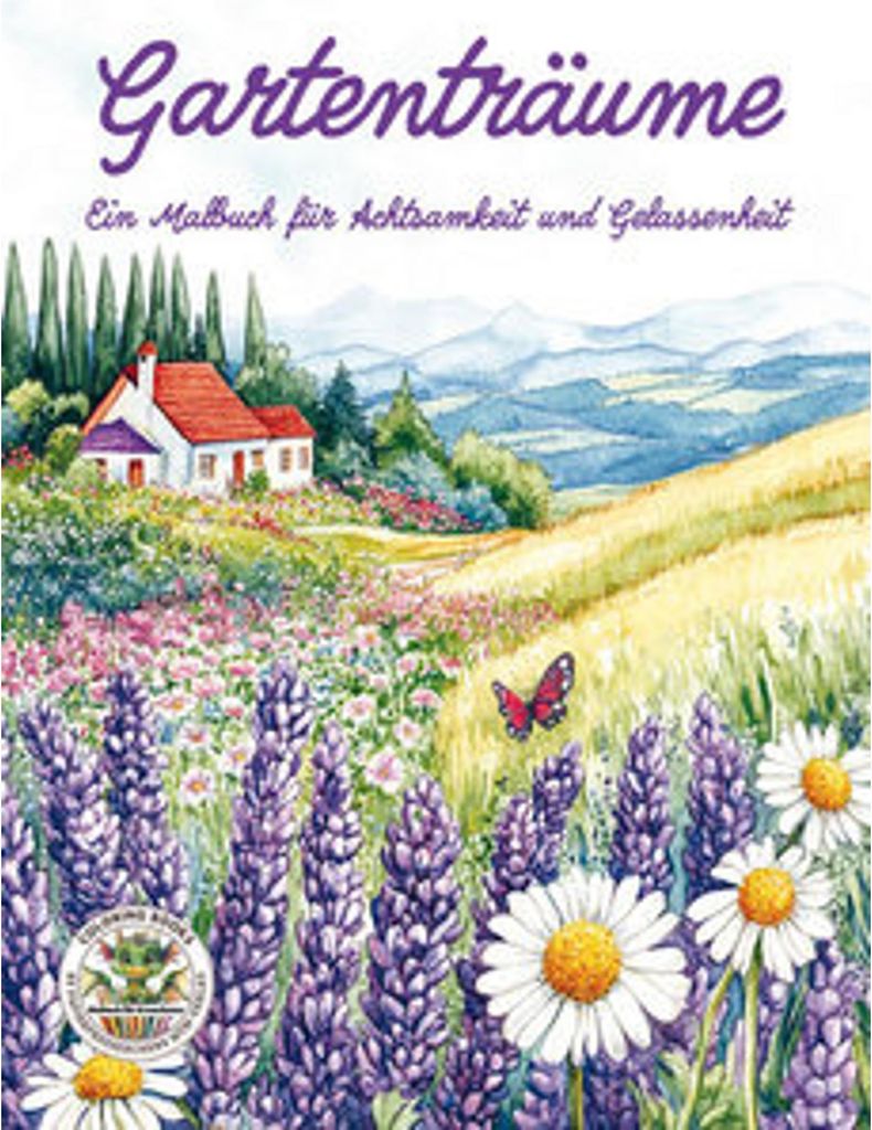 Sogni di giardino - Un libro da colorare per la Immagine del prodotto 