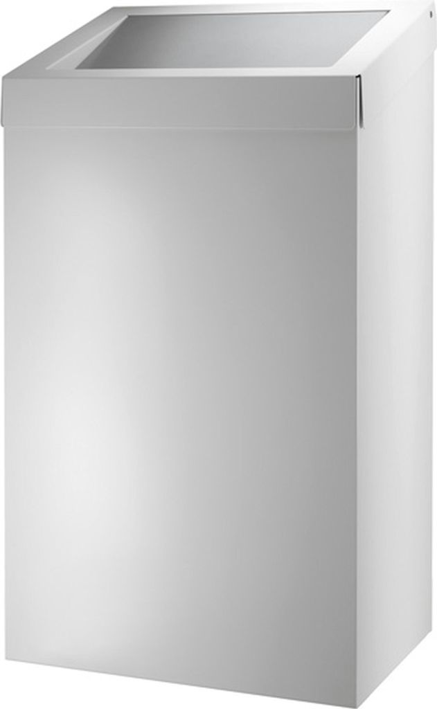 Dutch Bin Abfallbehälter - 50 Liter - Mülleimer - weiß pulverbeschichtet