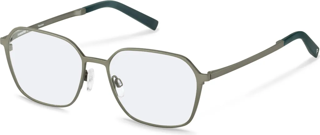 Lunettes Rodenstock R7128 B Dark Gun Blue en Alliage Léger pour Hommes