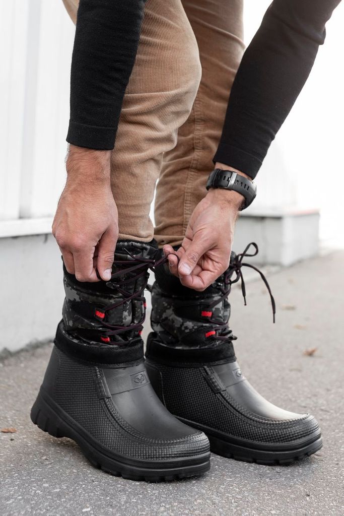 Boots Kurze Gummistiefel Herren Hunter Play Boot Short In Schwarz