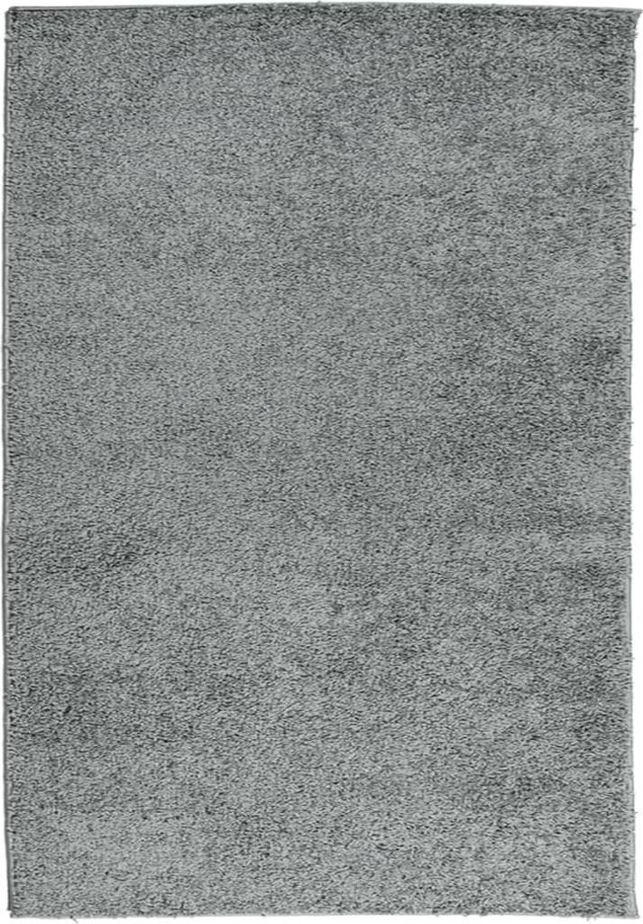 vidaXL Teppich Shaggy Hochflor Modern Grün 140x200 cm