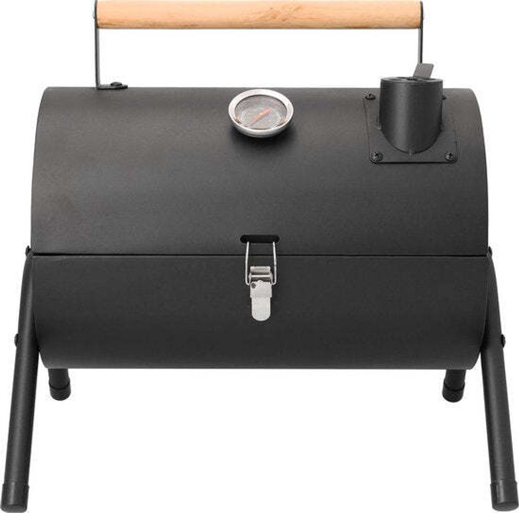 Blokker Blokker Holzkohle Tisch BBQ & Smoker Arlington - Barbecue Schwarz