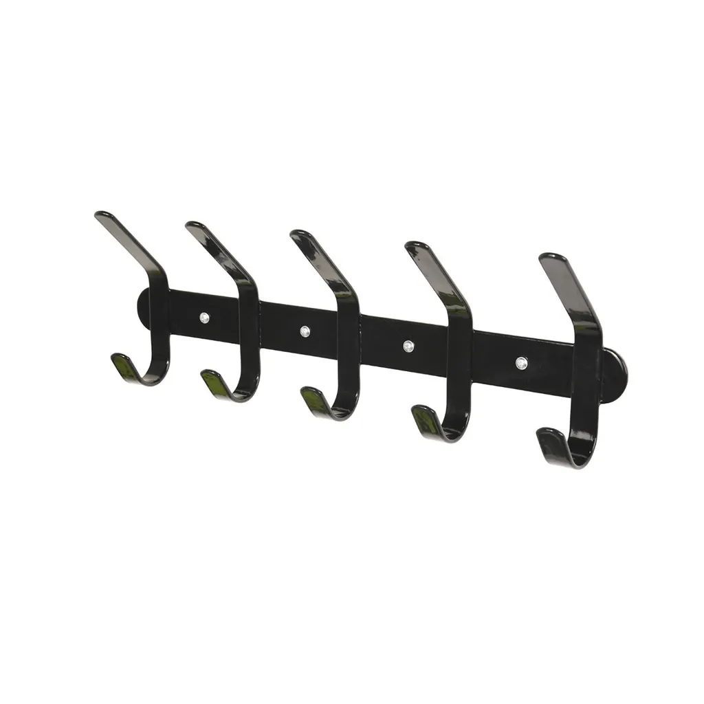 Patère de Sellerie Noire Stubbs TL5125 - Support Mural pour Équipement