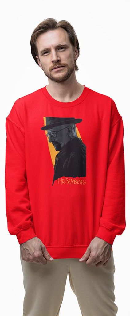 D&B Design Uni Pullover SWMO00013 Breaking Bad Rot-Größe L