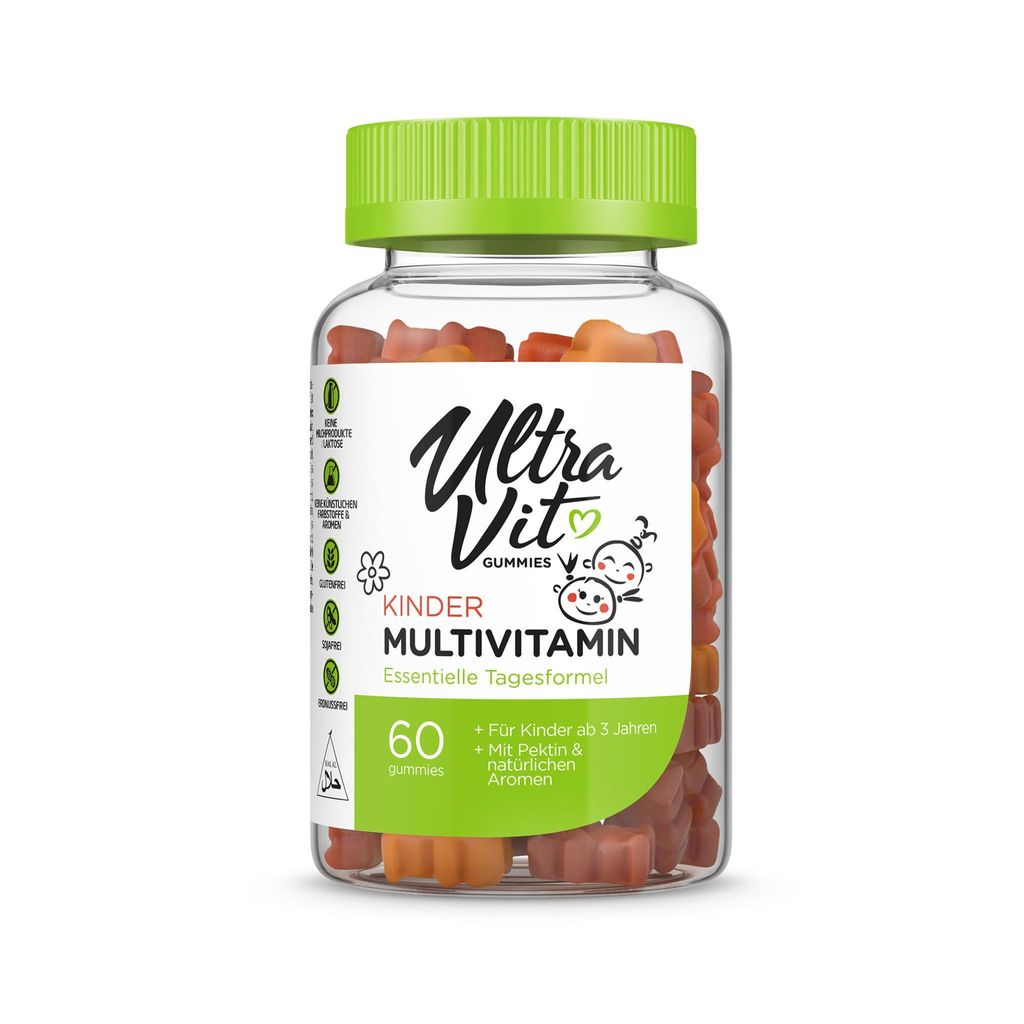 UltraVit multivitamínové žuvacie tablety pre deti, 60 Obrázok produktu 
