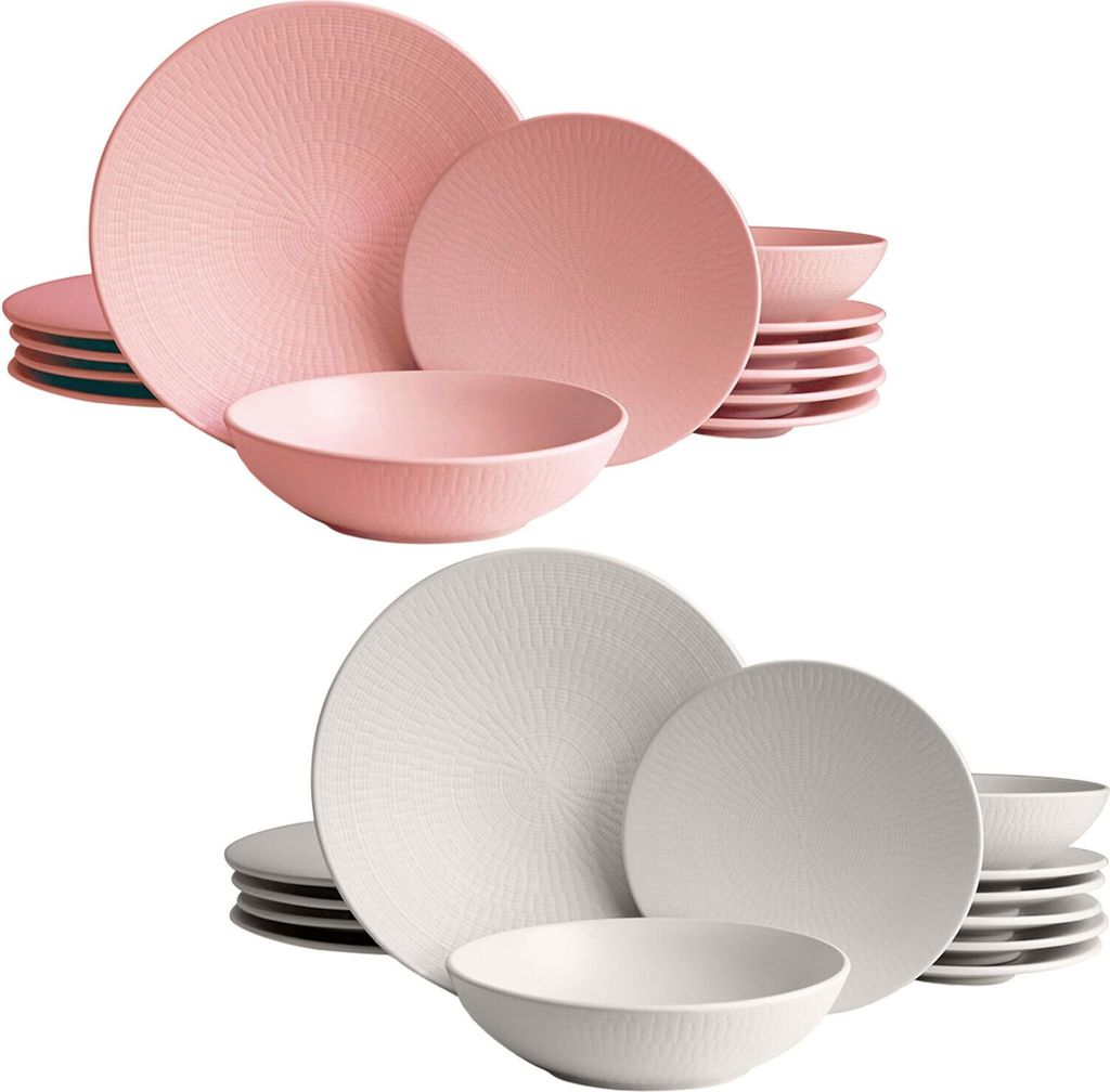 Echtwerk Vintage Tafelservice Blanka, Menge / Farbe:Rosa / Produktbild 