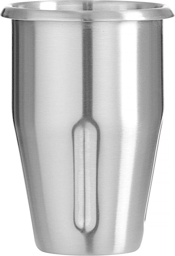 Edelstahlbecher für Milchshake-Mixer - Design by Bronwasser, 0,5L, 113x(H)160mm