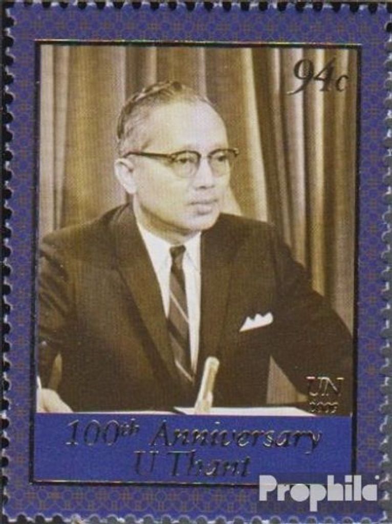 Briefmarken UNO - New York 2009 Mi 1133 (kompl.Ausg.) postfrisch Thant