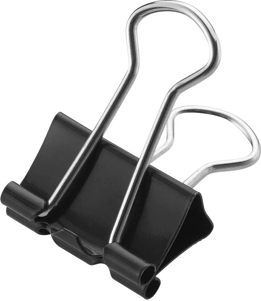 WESTCOTT E-10711 00 12 WESTCOTT Foldbackklammern schwarz 1,9 cm