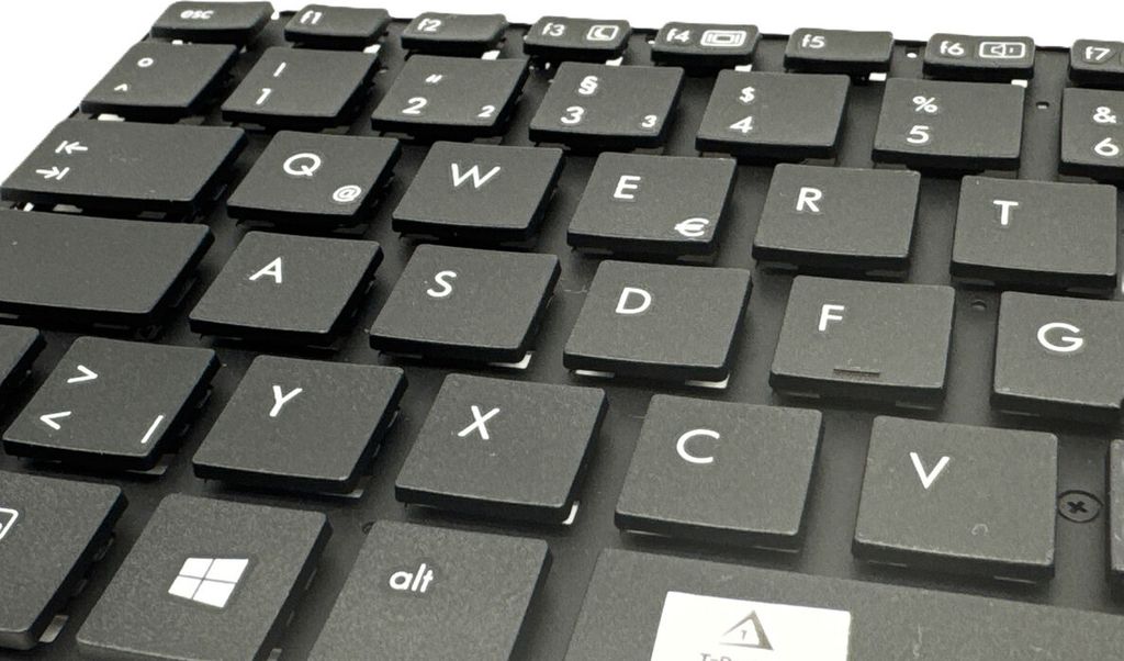 DEUTSCHE - Tastatur Schwarz mit Trackpoint ohne Rahmen kompatibel für HP EliteBook 2560p (XB208AV)