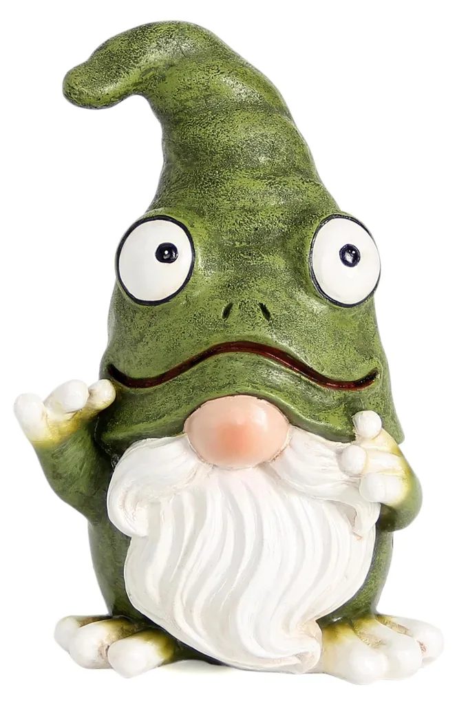 Figurines de Grenouilles Naines en Résine pour Décoration de Jardin