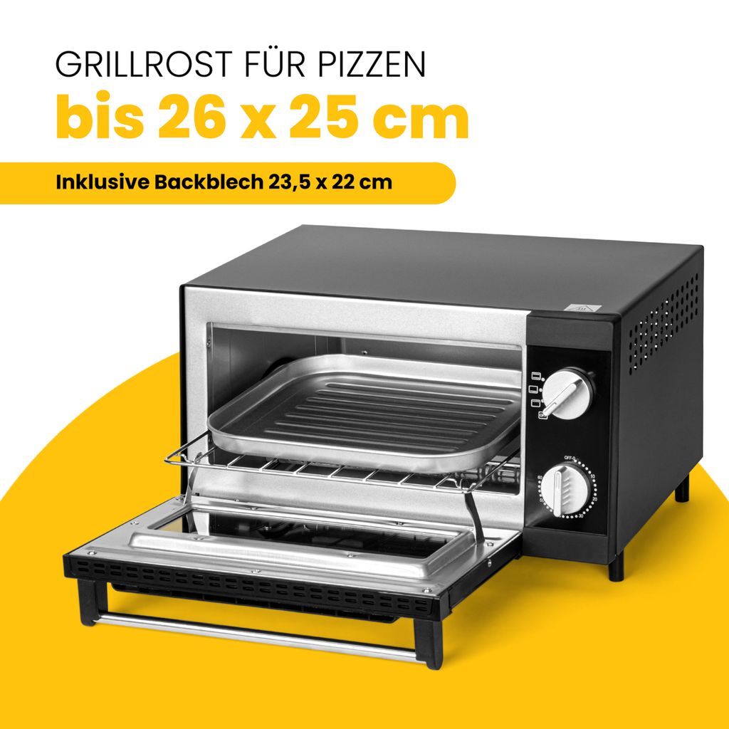 Clatronic Pizzaofen mit 12L Backraum | Minibackofen ideal Produktbild 3